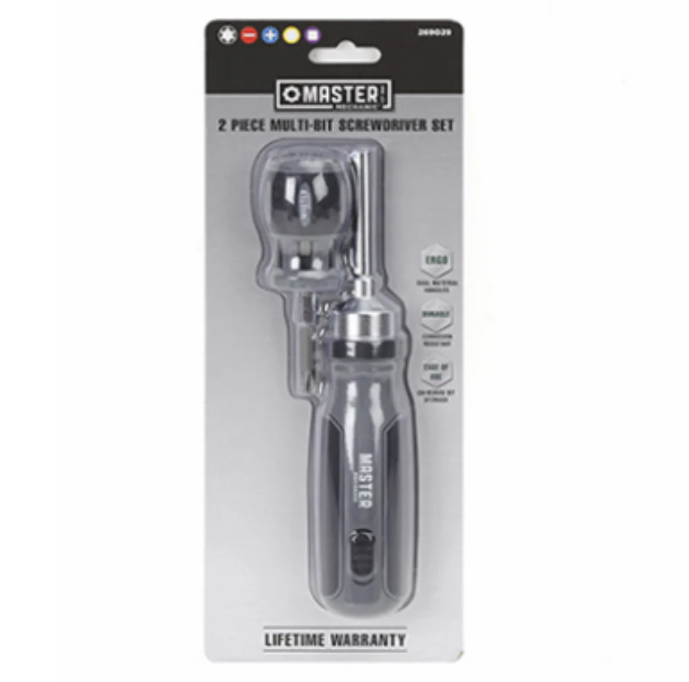 14-In-1 Ratcheting Screwdriver + Stubby Driver