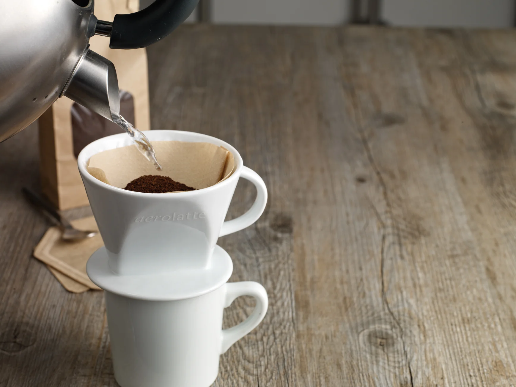 Aerolatte Ceramic Coffee Filter Cone – 2 Cup - Image 4