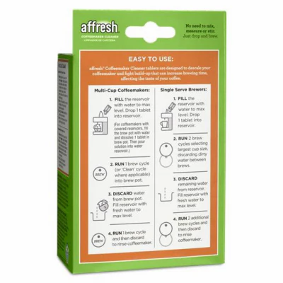 Affresh Coffee Maker Cleaner Tablets – 3 Ct. - Image 2