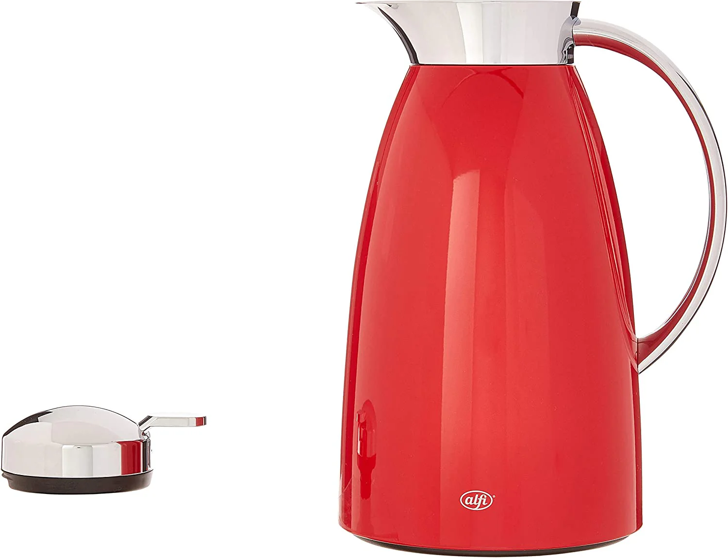 Alfi Gusto Glass Vacuum Thermal Dispenser Carafe – 1.0 Liter - Red - Image 2