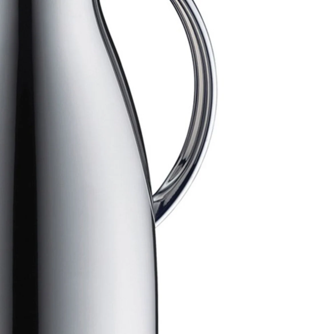 Alfi Senso Thermal Dispenser Vacuum Carafe – 1 Liter – Chrome Plated Metal - Image 3