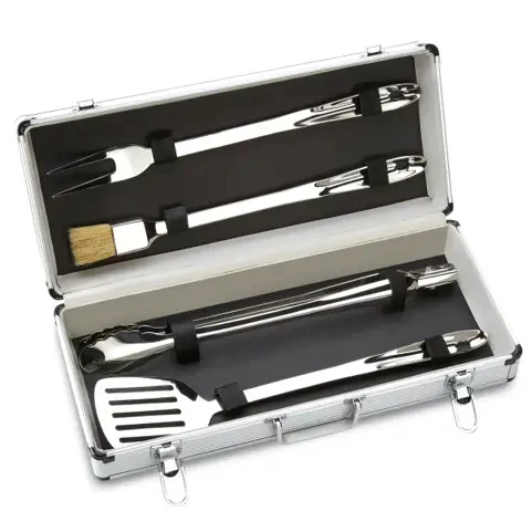 All-Clad BBQ Stainless Steel Tool Set โ 4 Piece