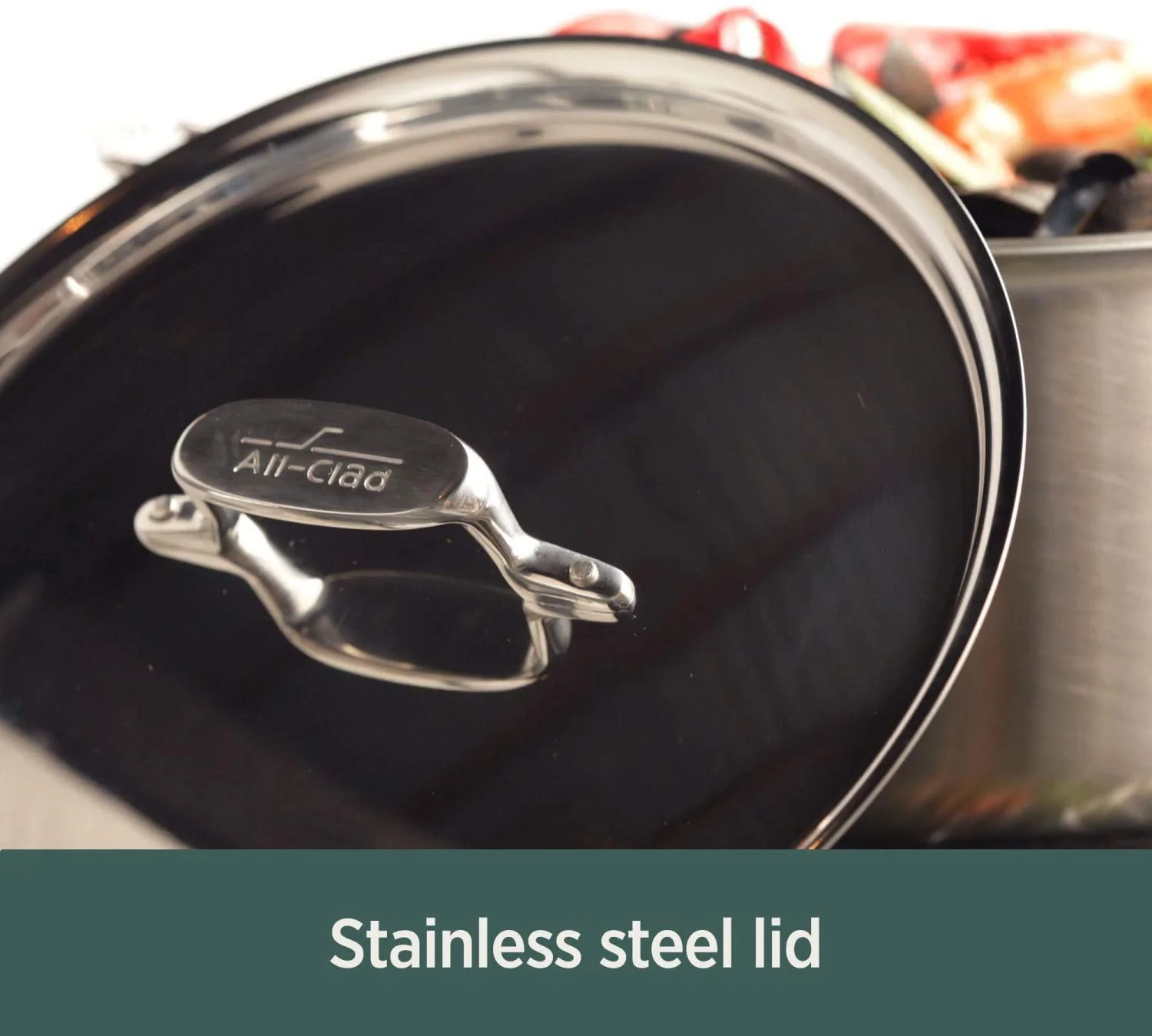 All-Clad D5 Brushed Stainless Steel Saute Pan With Lid – 3qt - Image 6