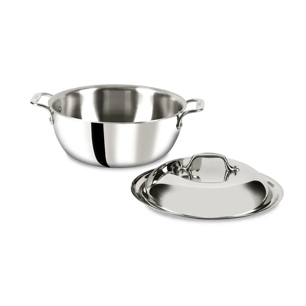 All-Clad D3 Stainless 3-ply Bonded Cookware Dutch Oven – 5.5 quart - Image 2