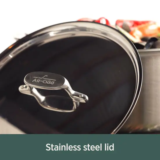 All-Clad D5 Brushed Stainless 10-Piece Set - Image 4