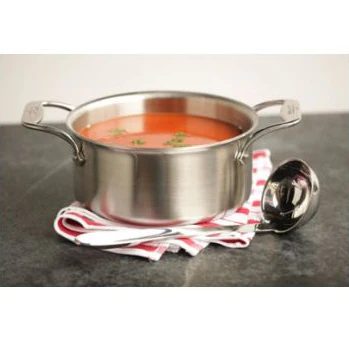 All-Clad D5 Brushed Stainless 4 QT Stock Pot & Lid - Image 2
