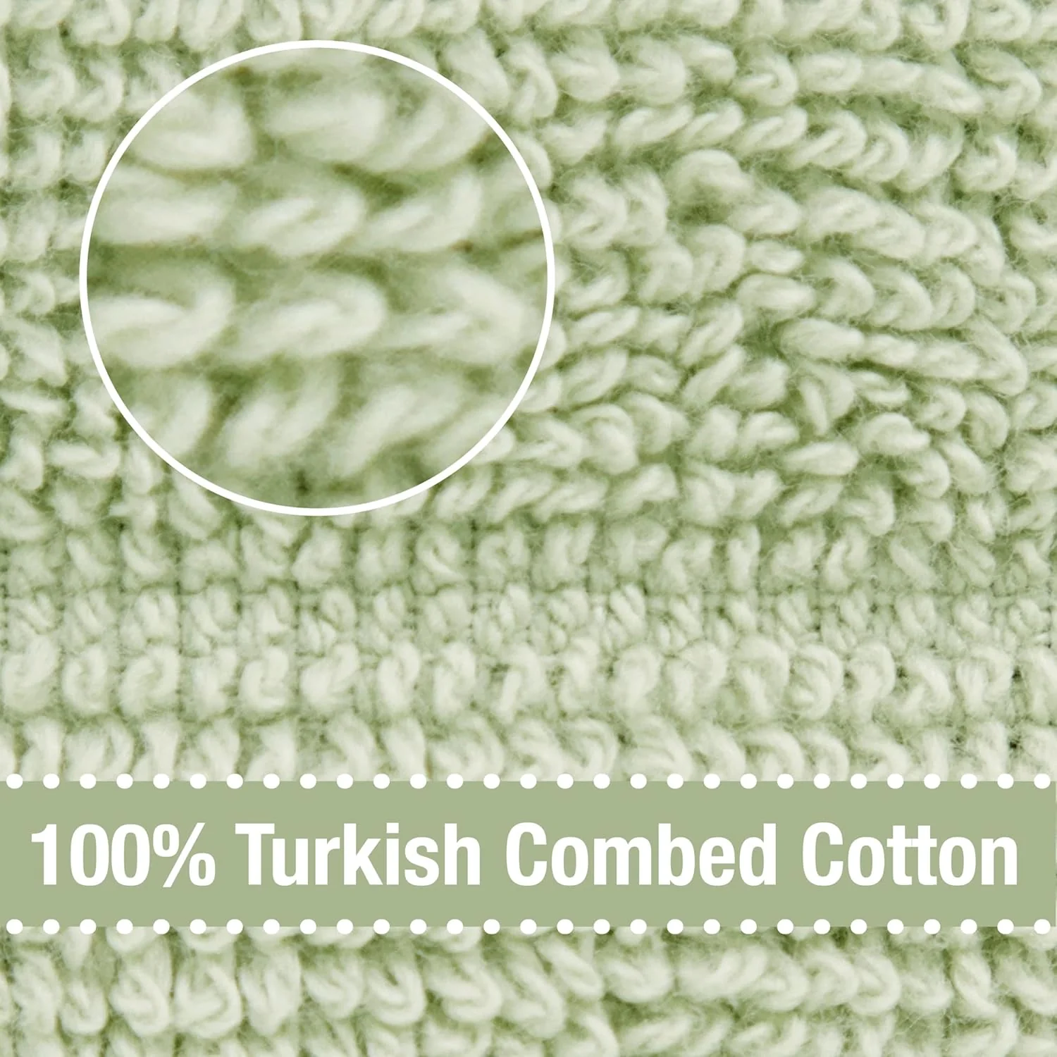All-Clad Solid Kitchen Towel – Fennel - Image 2