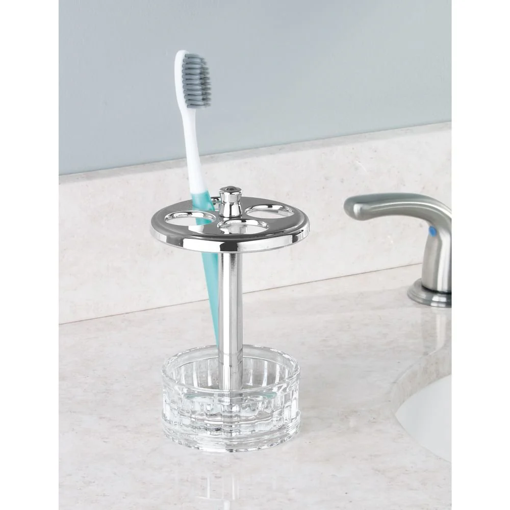 Alston Toothbrush Holder, Clear - Image 3