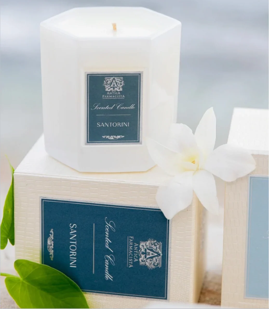 Antica Farmacista Scented Candle – Santorini – 9oz - Image 3