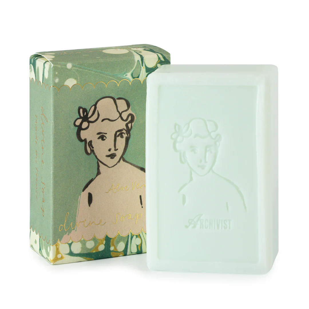 Archivist Gallery Divine Hand Soap Bar โ 5oz โ Aloe Vera - Image 2