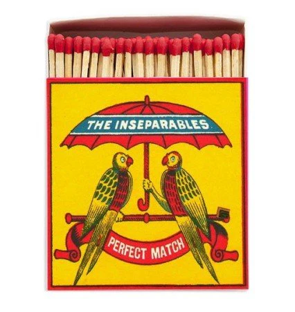 Archivist The Inseparables Luxury Matches β 125 Stick Matches