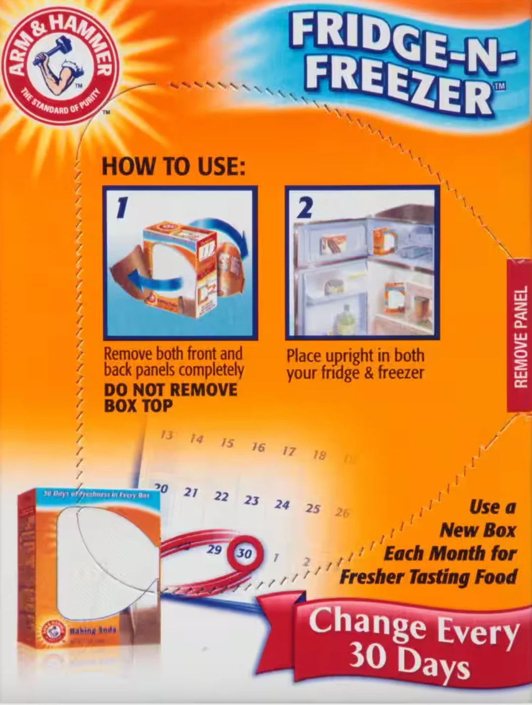 Arm & Hammer Baking Soda Fridge N Freezer – 16 oz. - Image 4