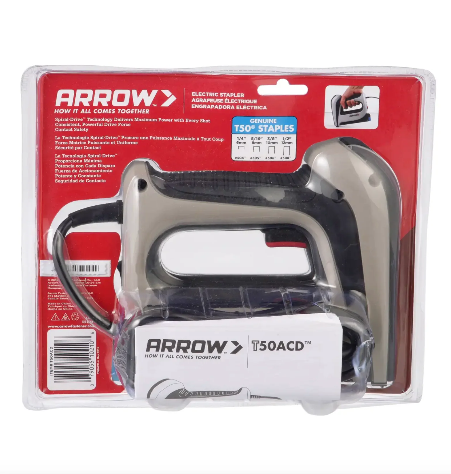 Arrow Electric Compact T50 Stapler - Image 2