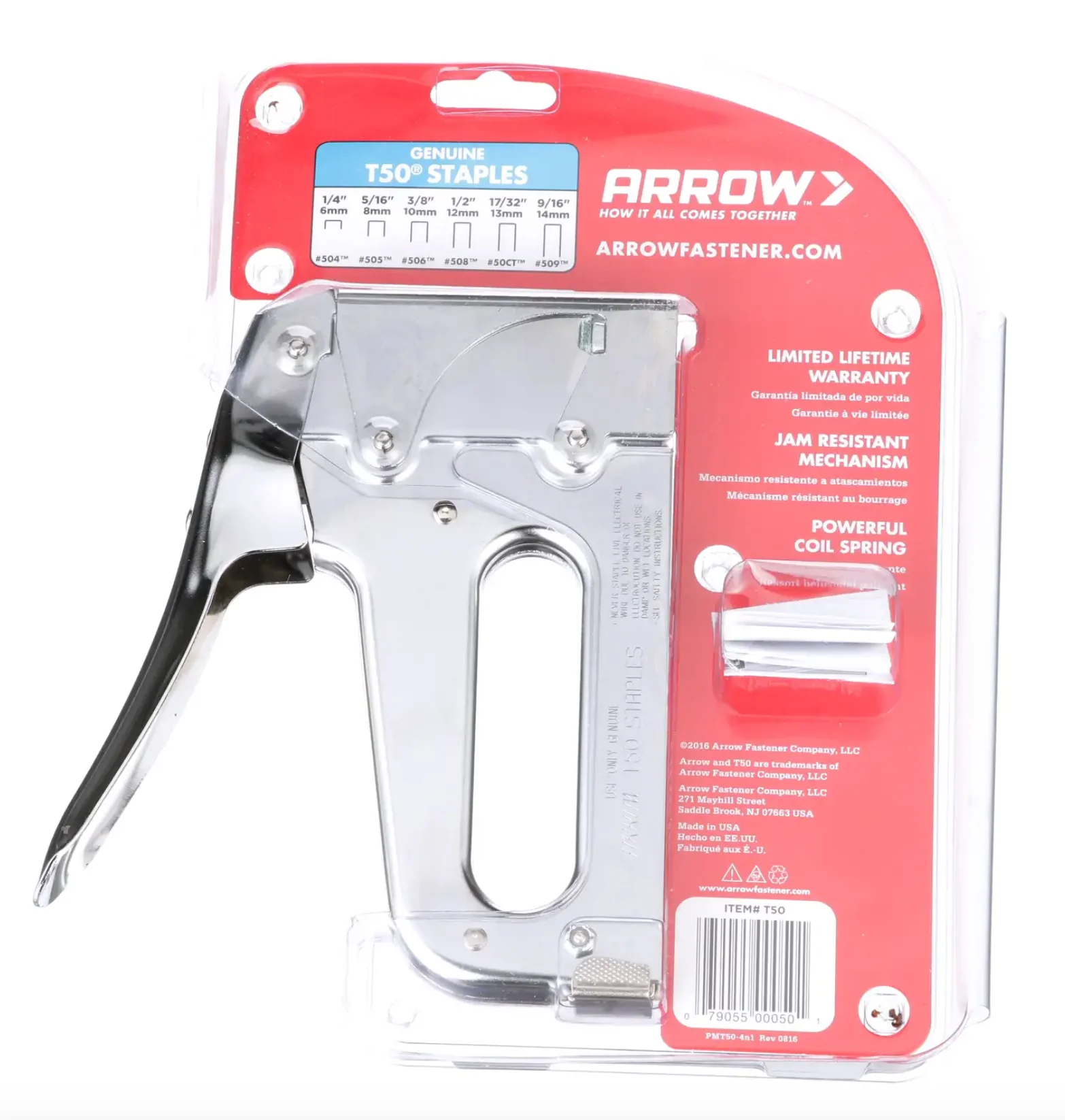 Arrow Heavy-Duty Staple Gun Tacker - Image 2
