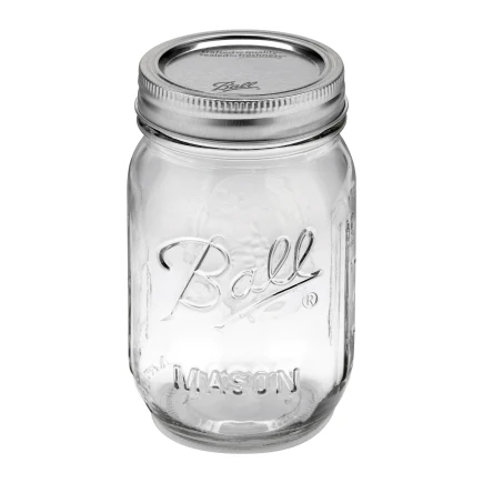 Ball Regular Mouth 16oz Mason Canning Jar β Case of 12 - Image 2