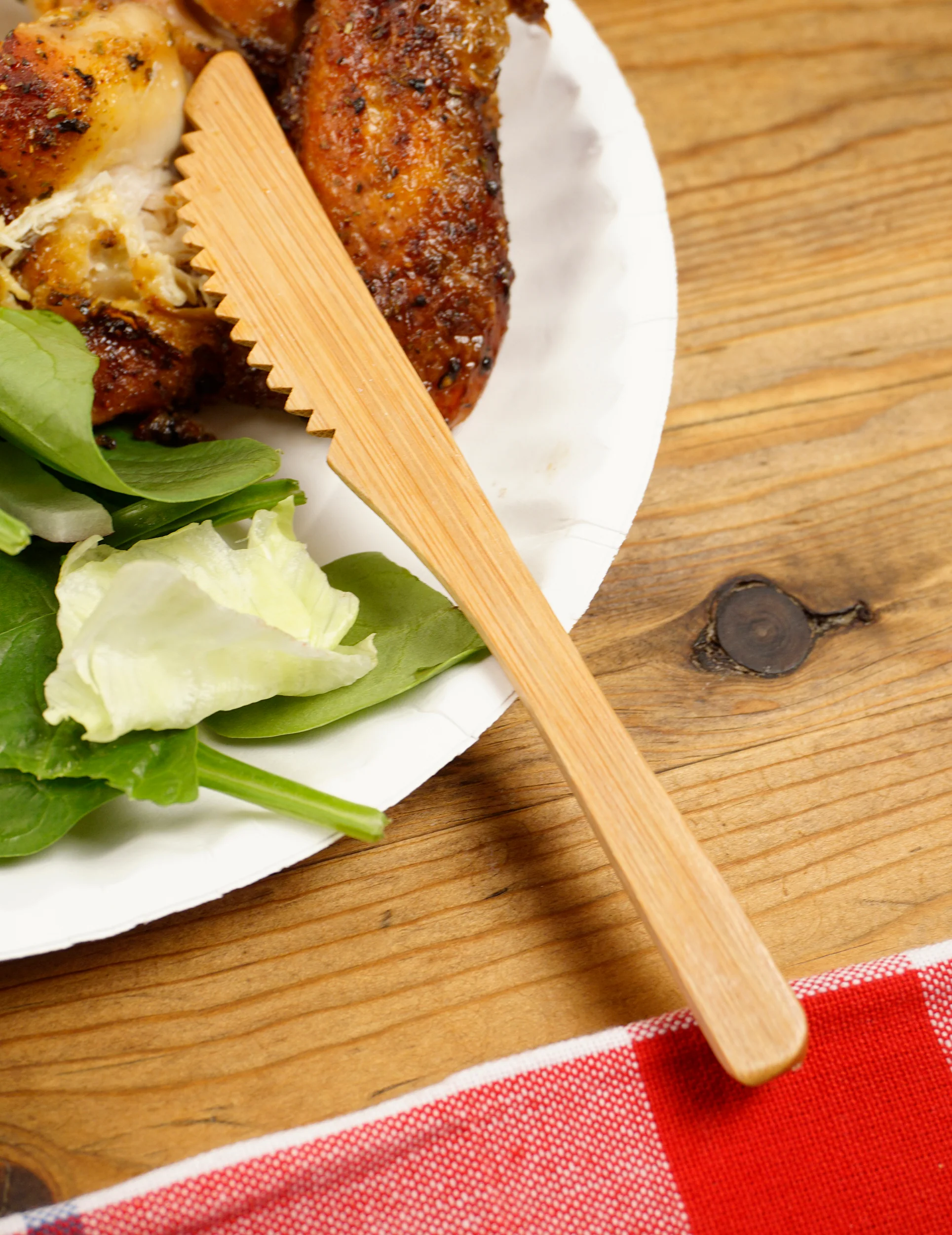 Bamboo Reusable Knives – 12 Pack - Image 4