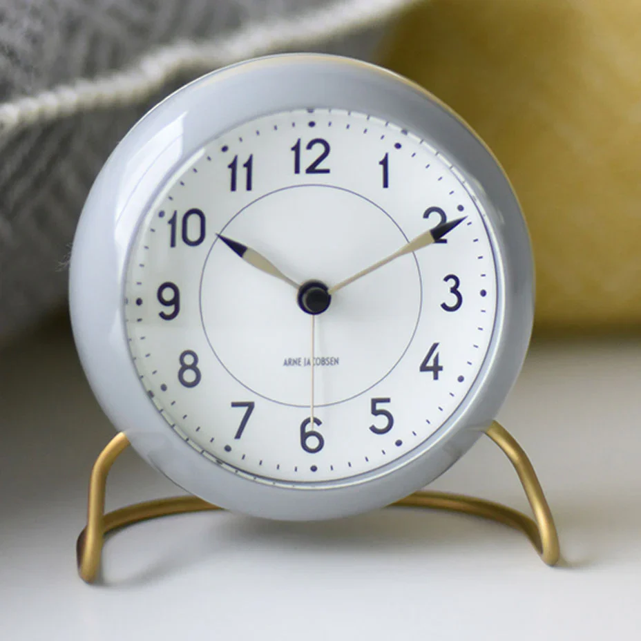 Banker's Alarm Clock - Grey - Image 2