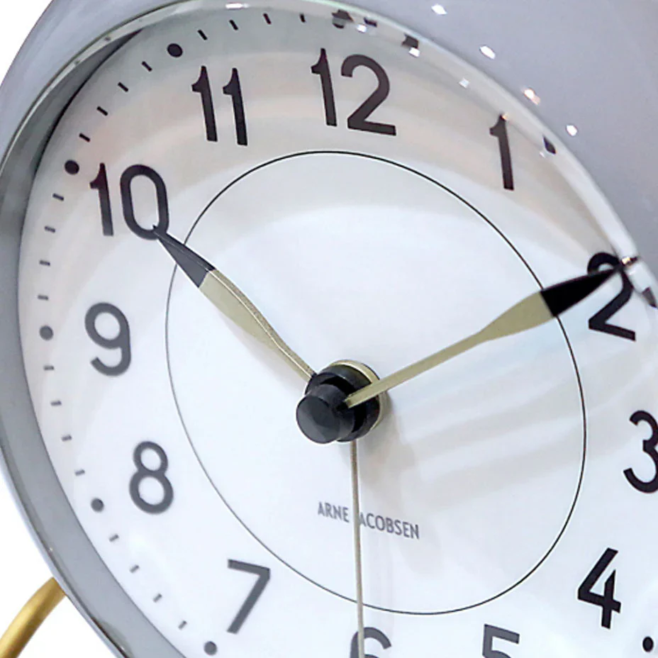 Banker's Alarm Clock - Grey - Image 3