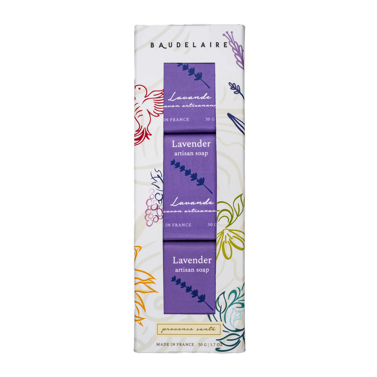 Baudelaire Provence Sante – 3pc Gift Box – Lavender