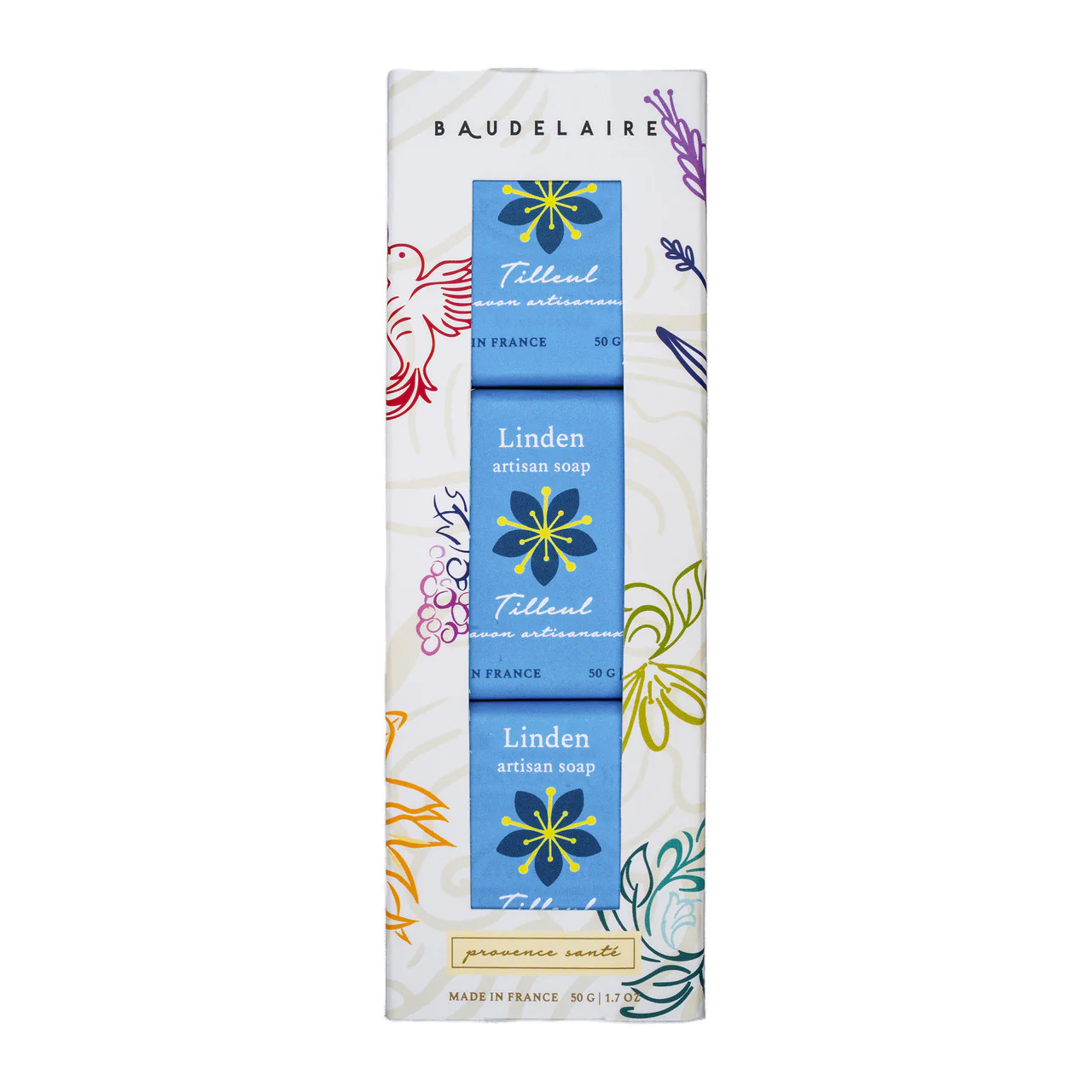 Baudelaire Provence Sante – 3pc Gift Box – Linden