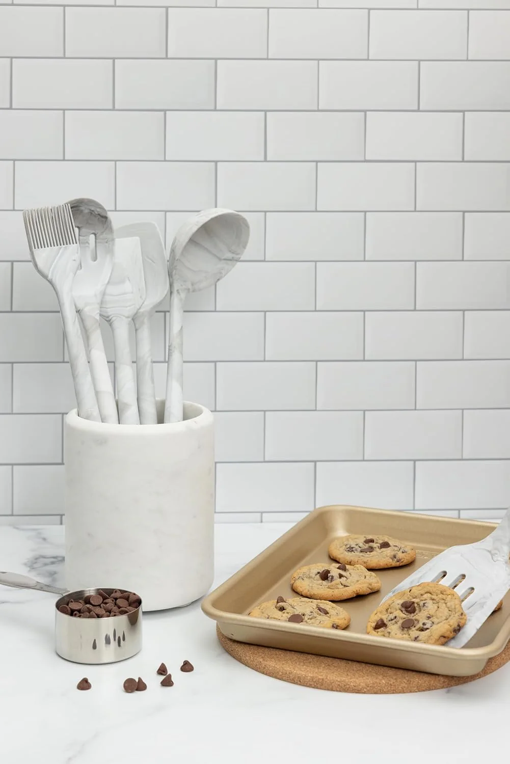 Better Houseware Silicone Marble Series – Spoon – 13" - Image 4