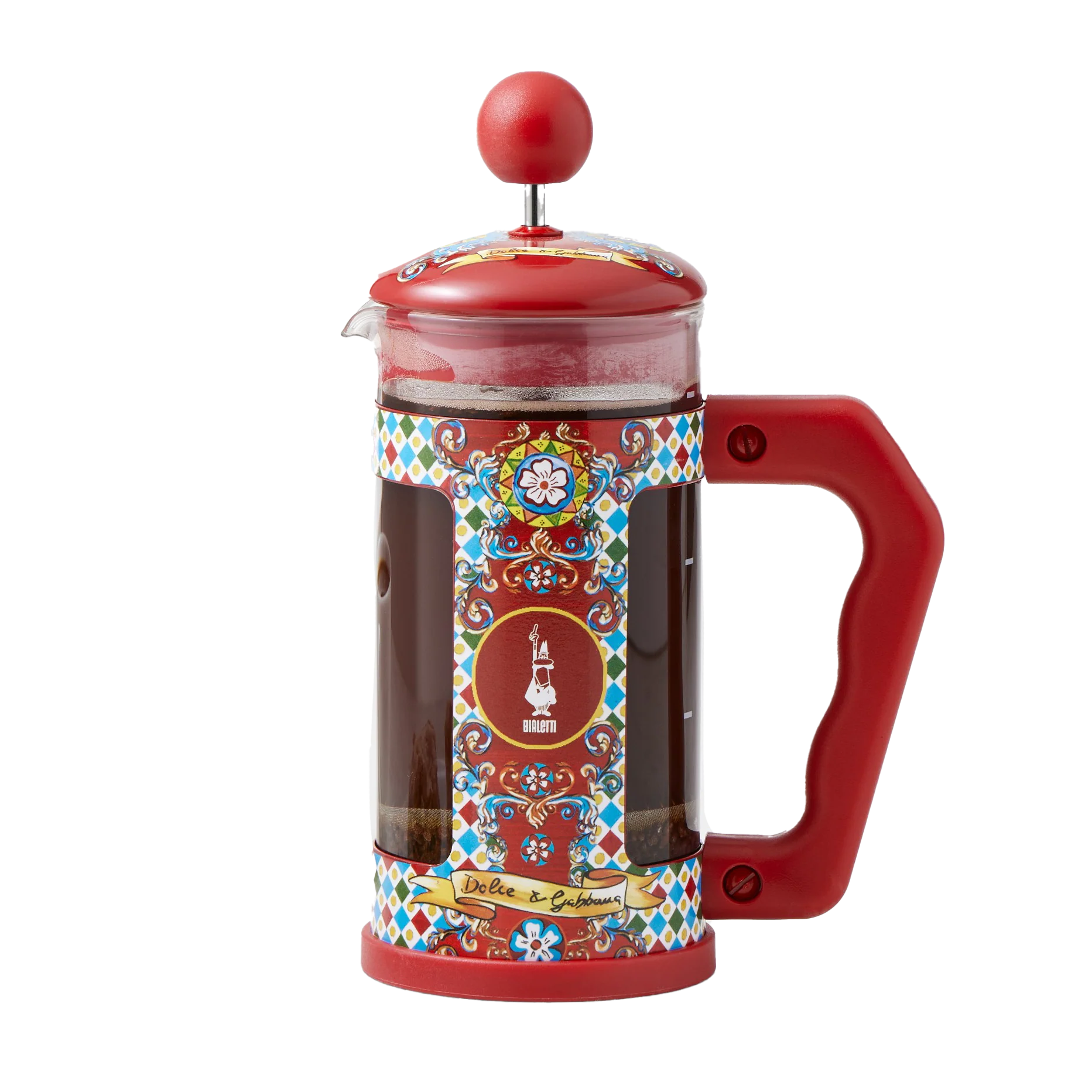 Bialetti Dolce & Gabbana French Press Coffee Maker – 3 Cup