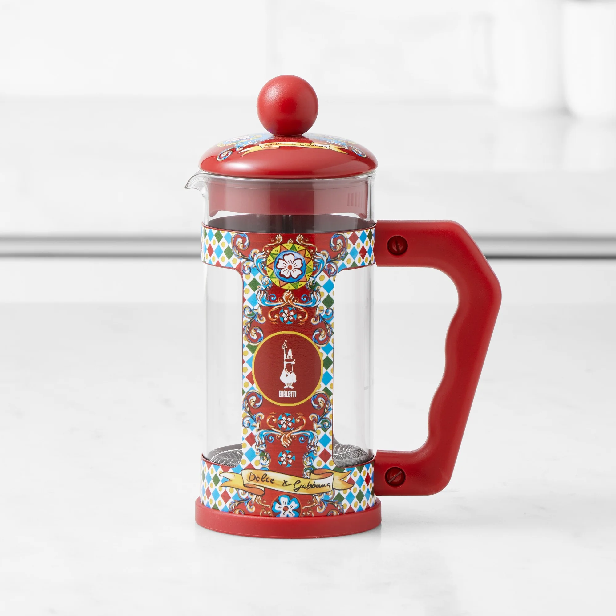 Bialetti Dolce & Gabbana French Press Coffee Maker – 3 Cup - Image 4