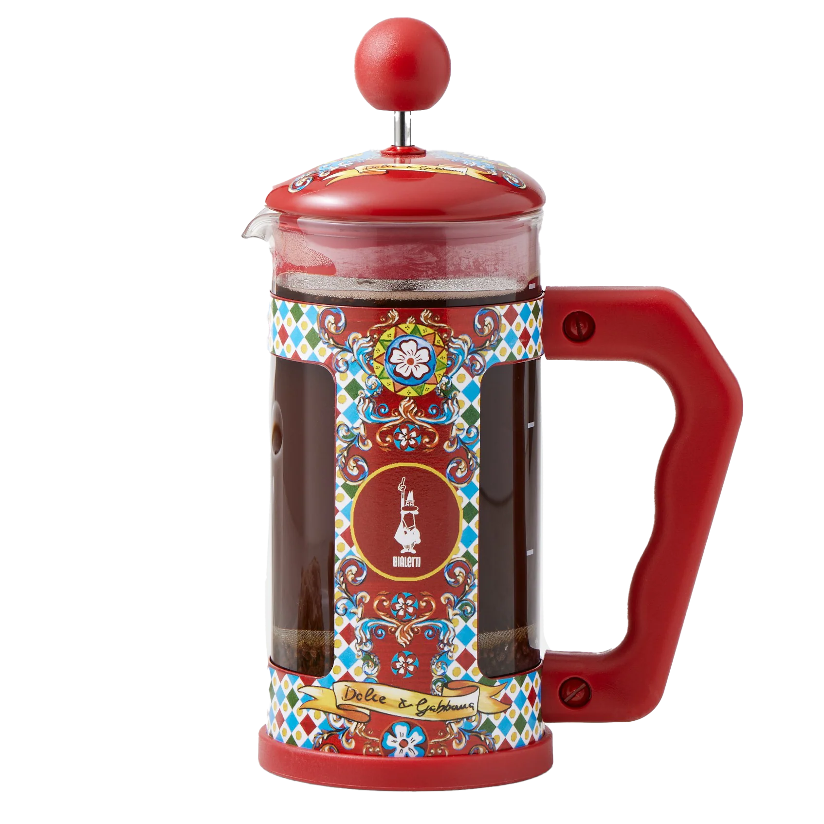 Bialetti Dolce & Gabbana French Press Coffee Maker – 8 Cup
