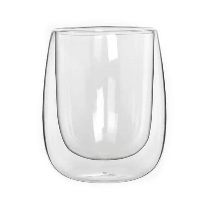Bialetti Verona Double Wall Glasses – 250 Ml –  Set of 2 - Image 4