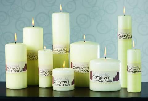 Biedermann & Sons Old World Altar Candles, Ivory - Image 2