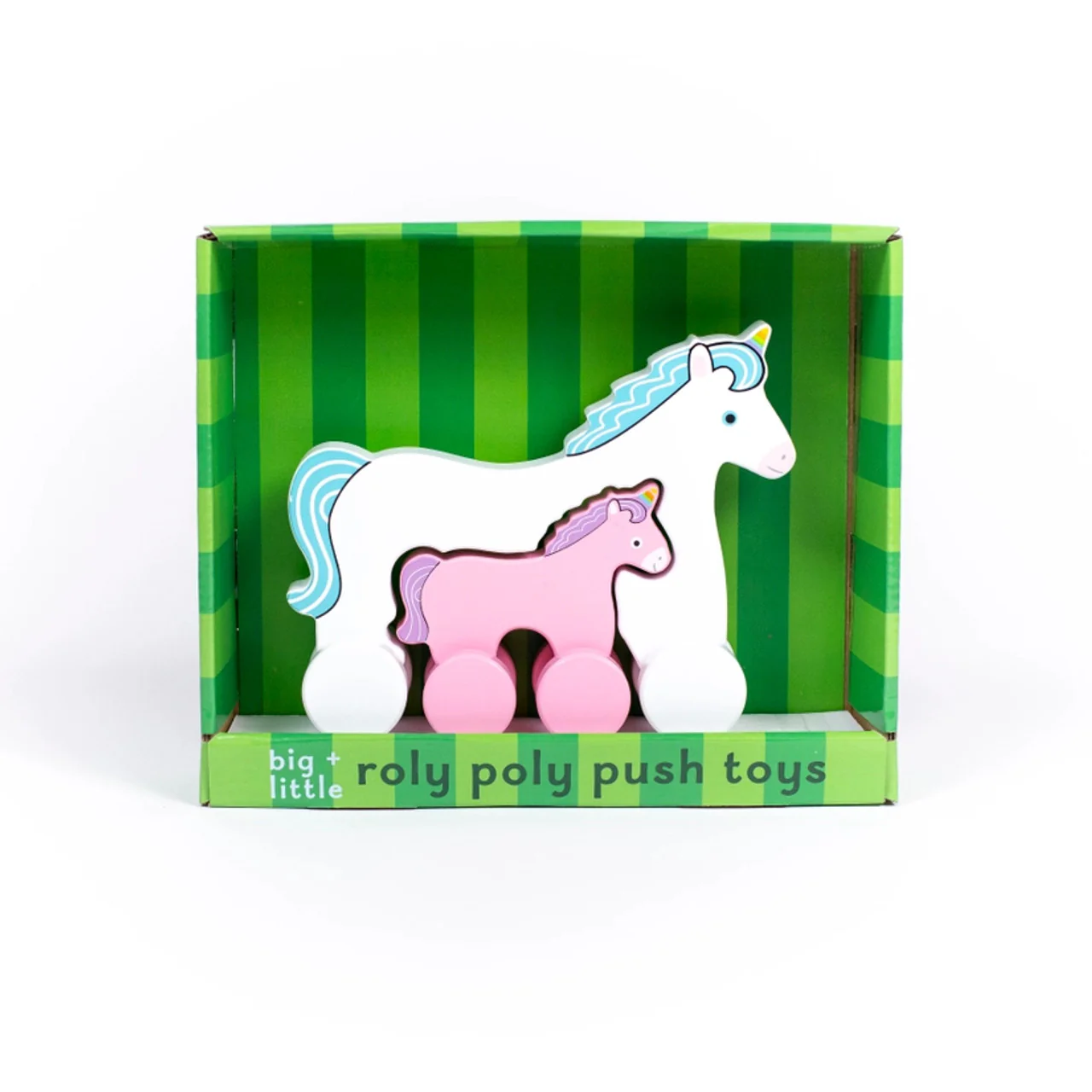 Big & Little Unicorn - Push Toy - Image 2