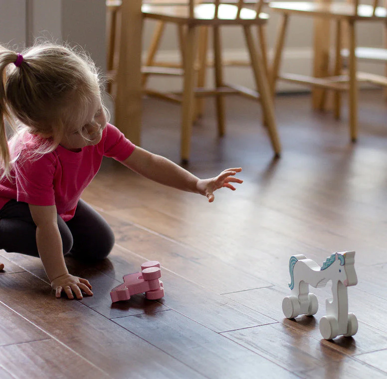 Big & Little Unicorn - Push Toy - Image 4
