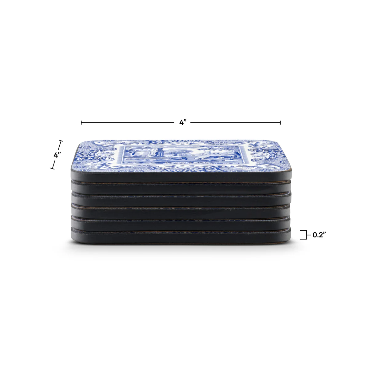 Blue Italian Coasters – Set of 6 - Image 4