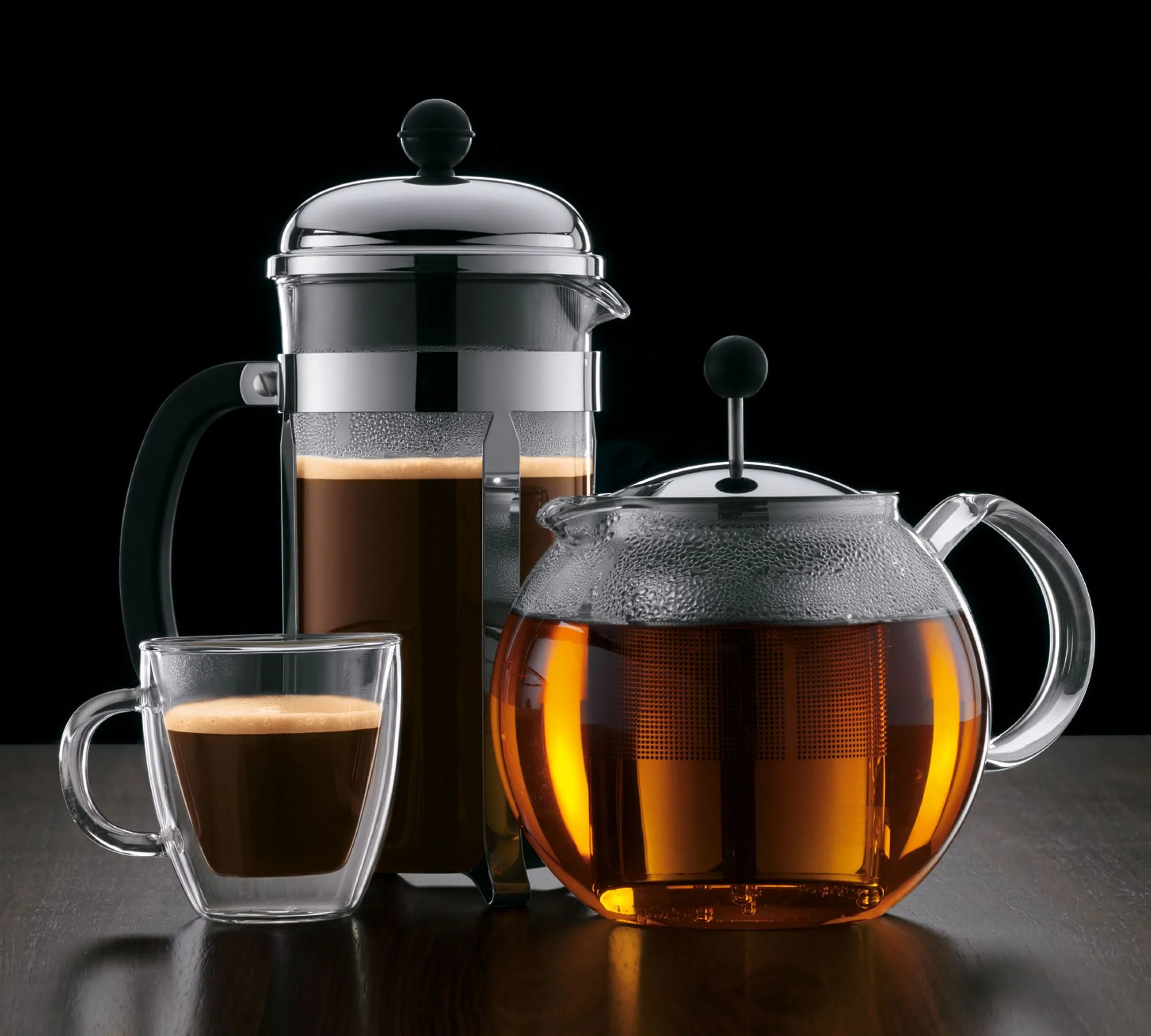 Bodum Bistro Double-Wall Insulated Glass Mug – 10 Oz. – Set of 2 - Image 4