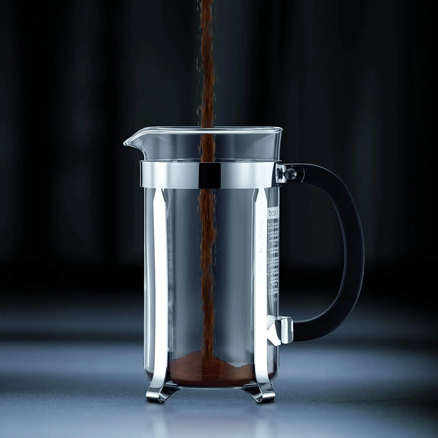 Bodum Chambord French Press Coffee Maker – 3 Cup – Chrome - Image 2