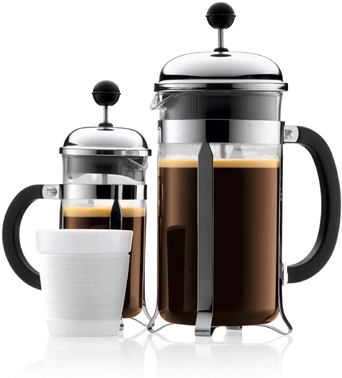 Bodum Chambord French Press Coffee Maker – 3 Cup – Chrome - Image 4