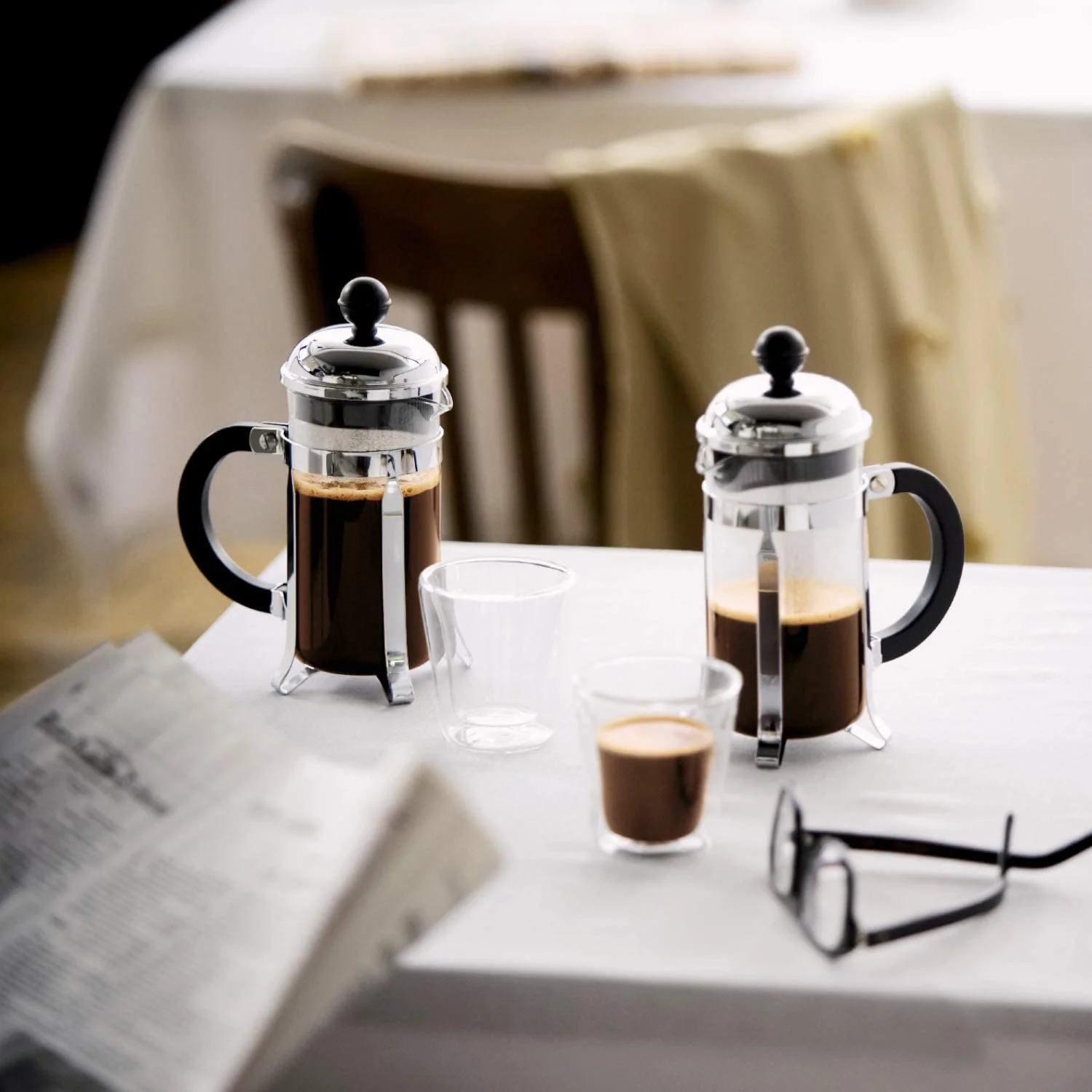 Bodum Chambord French Press Coffee Maker – 8 Cup – Chrome - Image 4