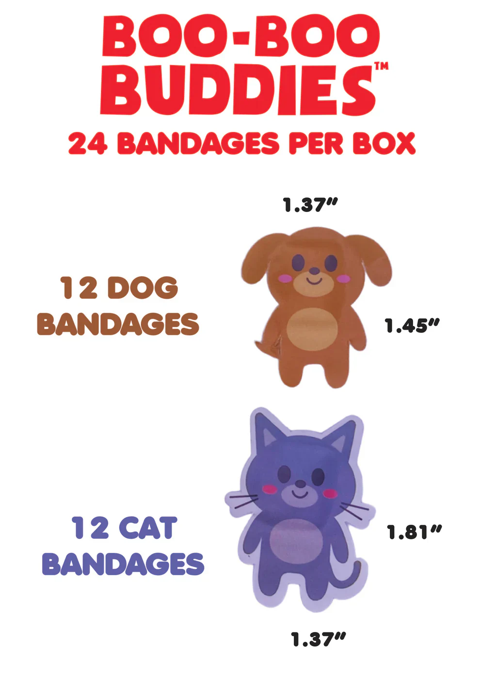 Boo-Boo Buddies Dog and Cat Bandages - Image 2