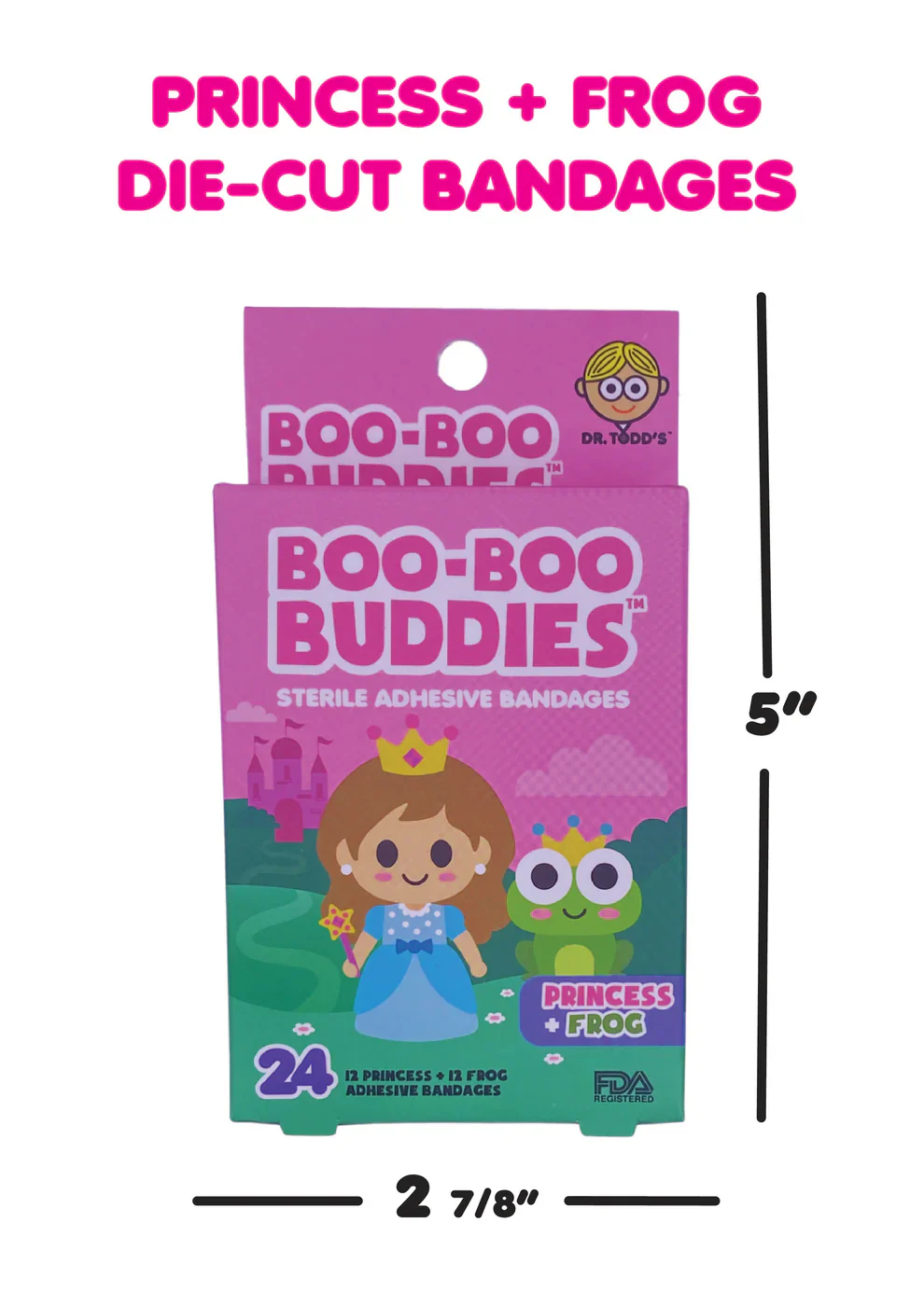 Boo-Boo Buddies Princess and Frog Bandages - Image 3