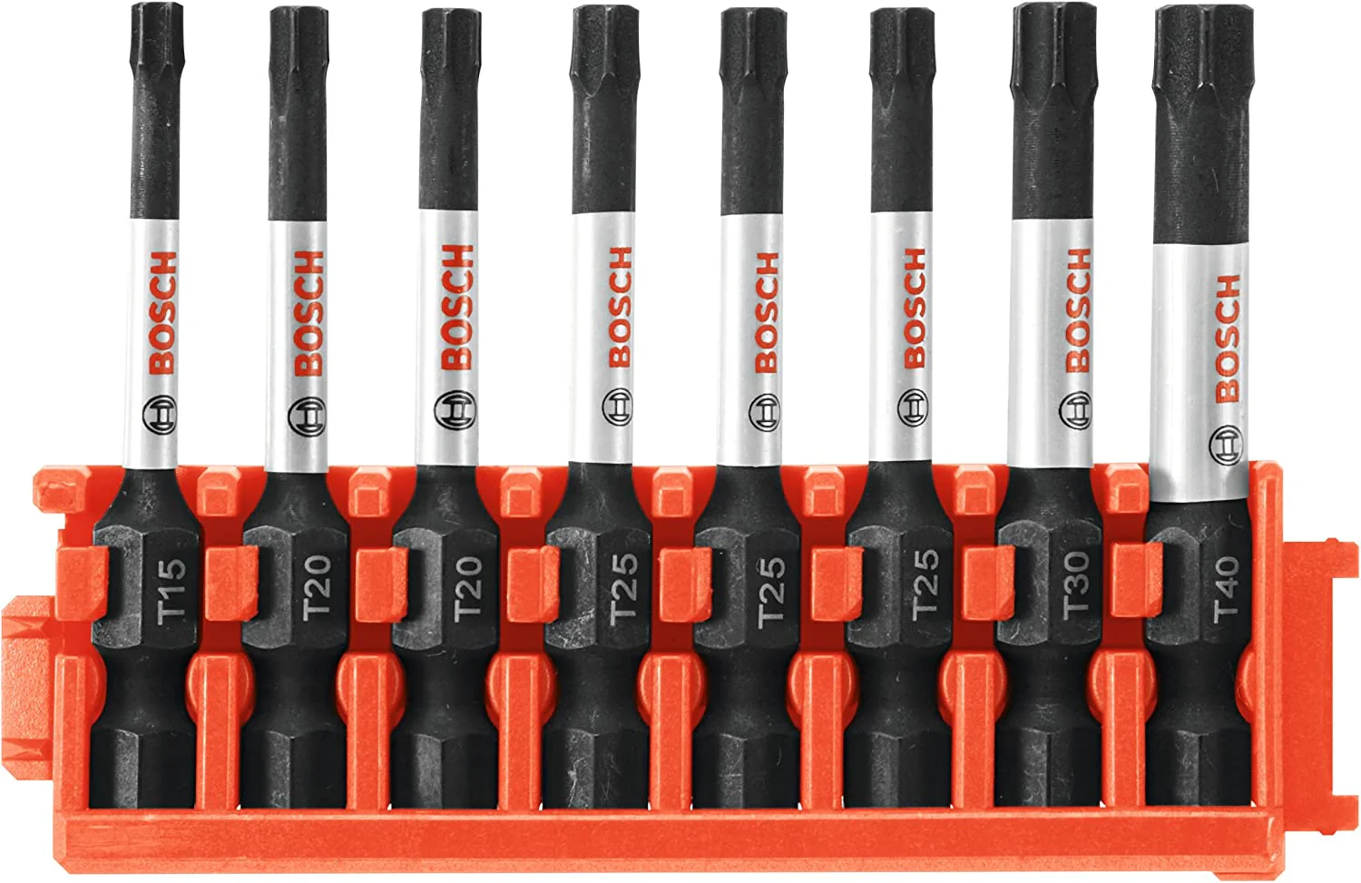 Bosch Impact Tough Power Bit Set Torx 2" – 8-pc.