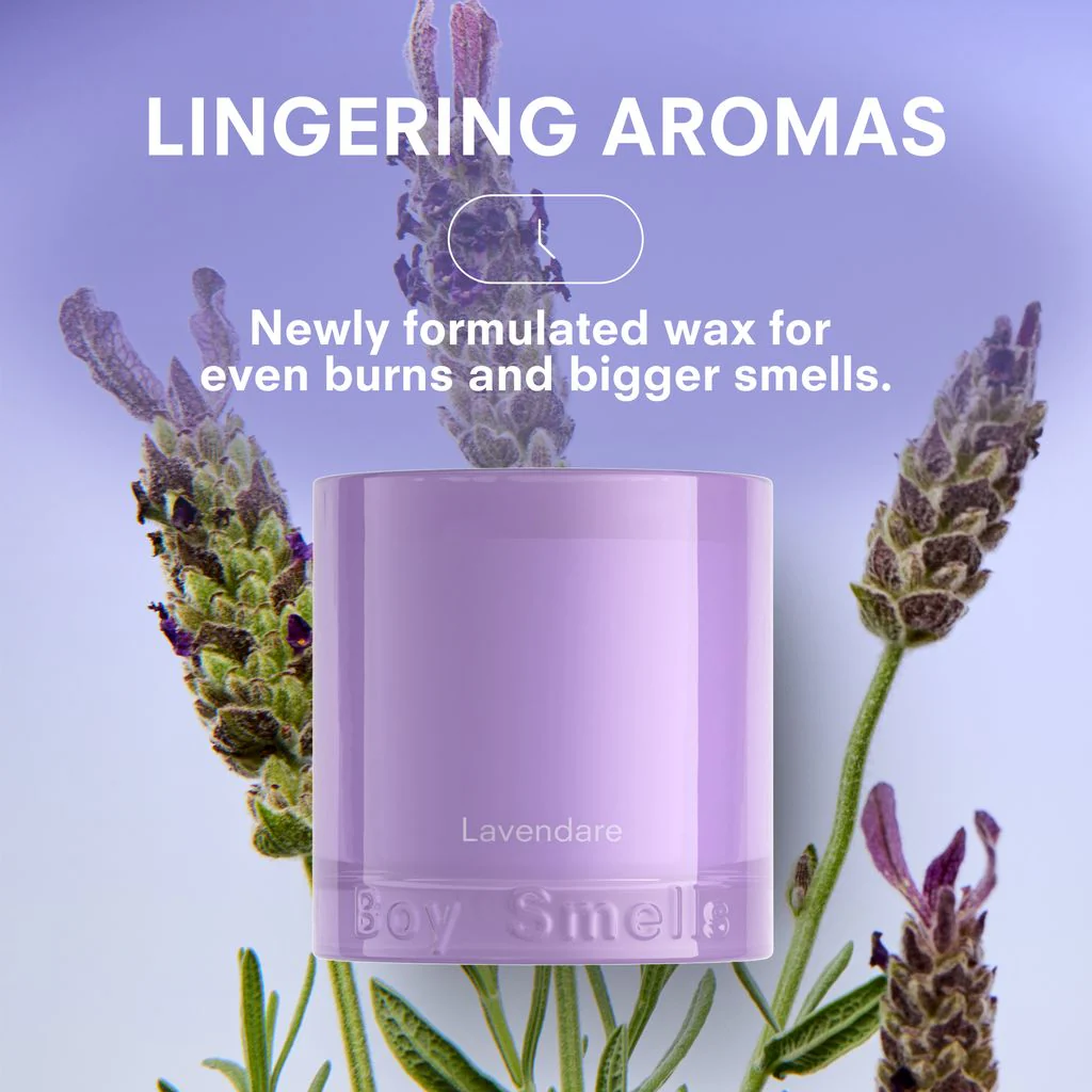 Boy Smells Essentials Scented Candle – Lavender – 8.5oz. - Image 3