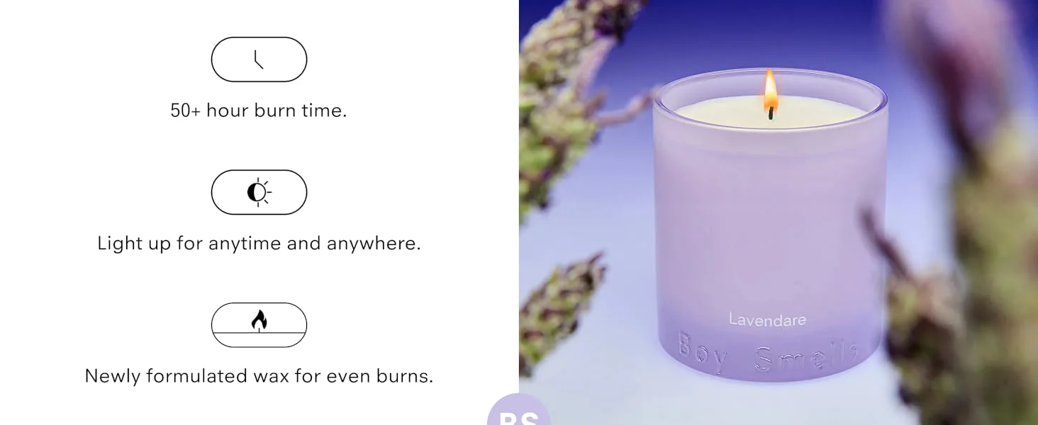 Boy Smells Essentials Scented Candle – Lavender – 8.5oz. - Image 7