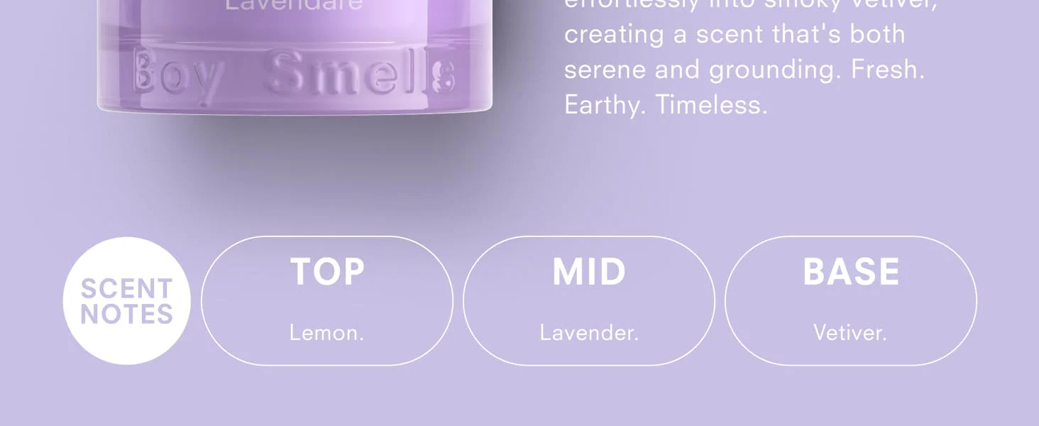 Boy Smells Essentials Scented Candle – Lavender – 8.5oz. - Image 8