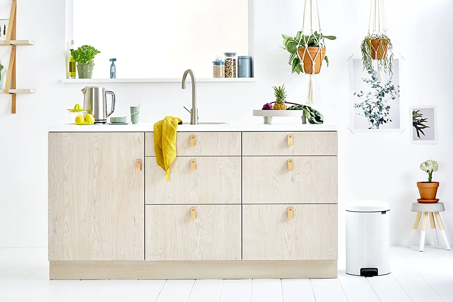 Brabantia NewIcon Step Trash Can – 5.3 Gal – 20L - White - LOCAL UPPER EAST SIDE DELIVERY ONLY - Image 4