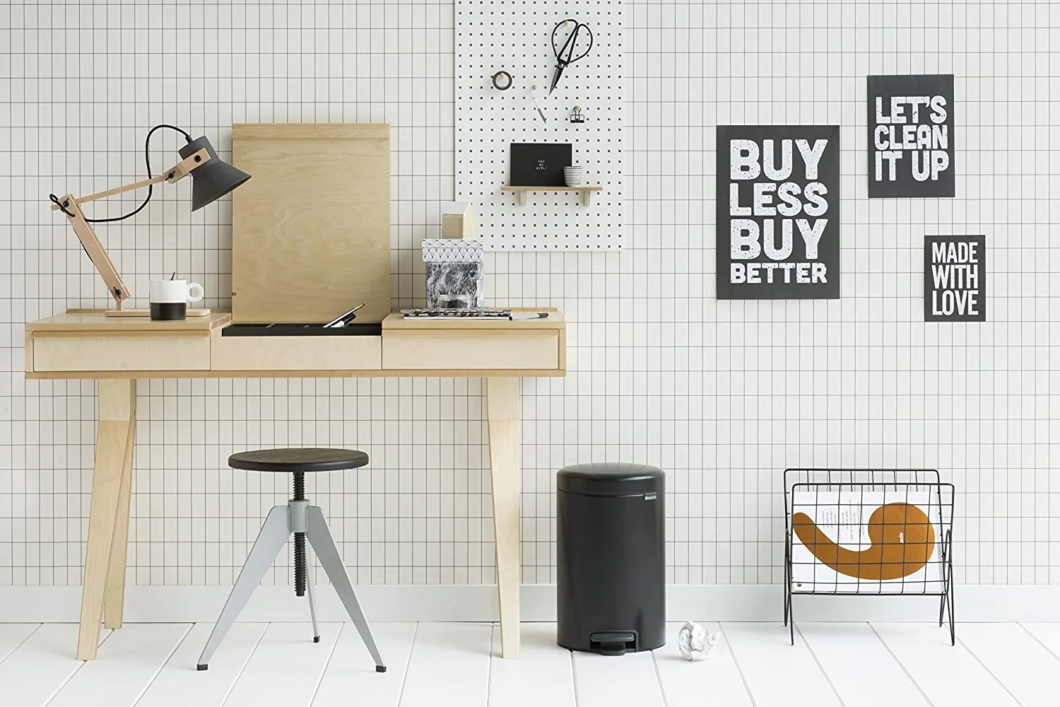 Brabantia NewIcon Step Trash Can – Matt Black – 3.2 Gal - LOCAL UPPER EAST SIDE DELIVERY ONLY - Image 4