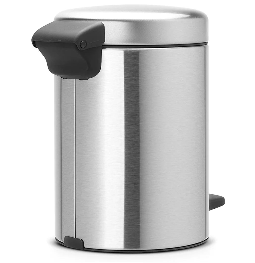 Brabantia NewIcon Step Trash Can – Matt Steel – 3.2 Gal - LOCAL UPPER EAST SIDE DELIVERY ONLY - Image 2
