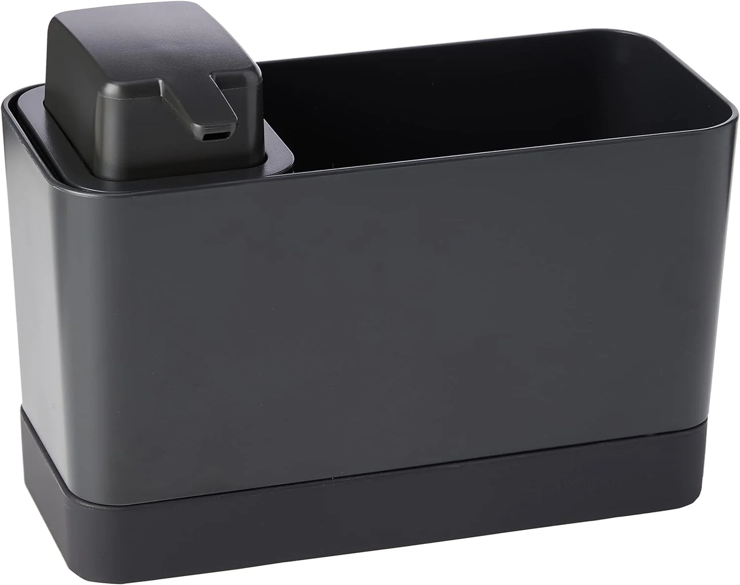 Brabantia Sink Organizer with Soap Pump Set – Dark Gray