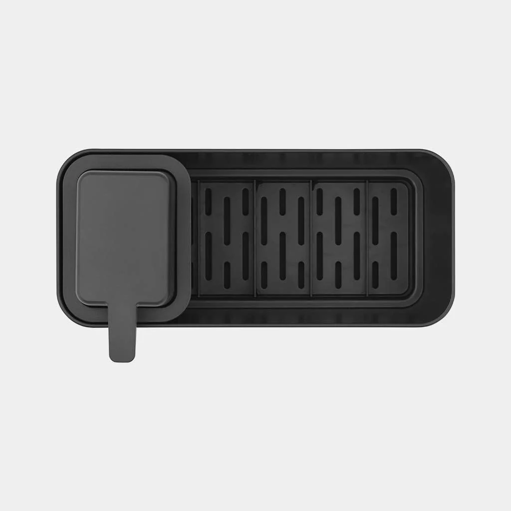 Brabantia Sink Organizer with Soap Pump Set – Dark Gray - Image 3