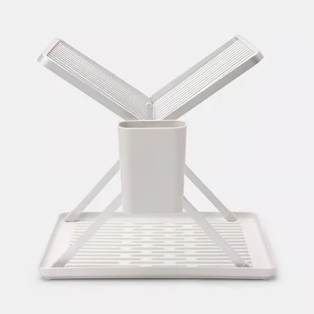 Brabantia Sinkside Foldable Dish Drying Rack – Light Grey - Image 2