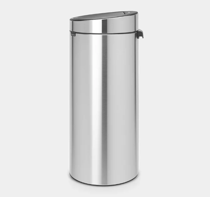 Brabantia Touch Bin Trash Can – Brushed Stainless – 8 Gallon - LOCAL UPPER EAST SIDE DELIVERY ONLY - Image 2